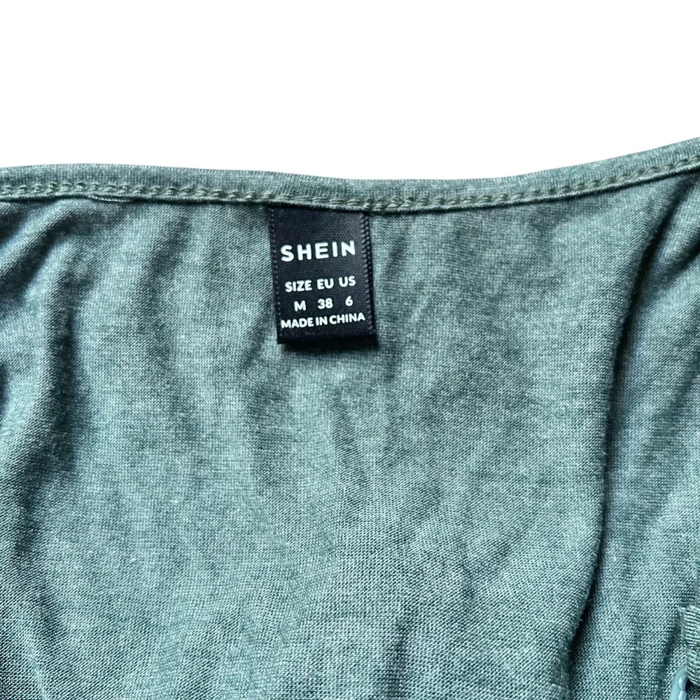 Shein | Olive Green Maternity Jumpsuit - Picture 8 of 9